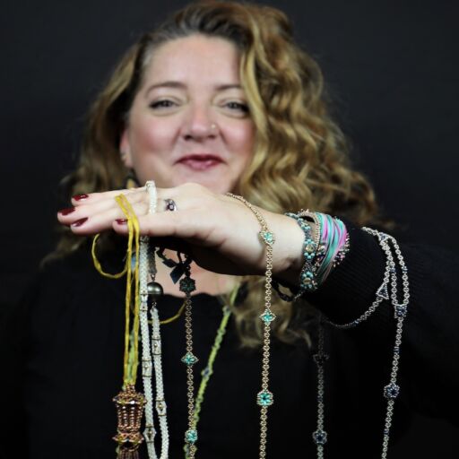 Ruby Jones Dripping with Beads
